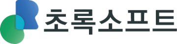 초록소프트 로고